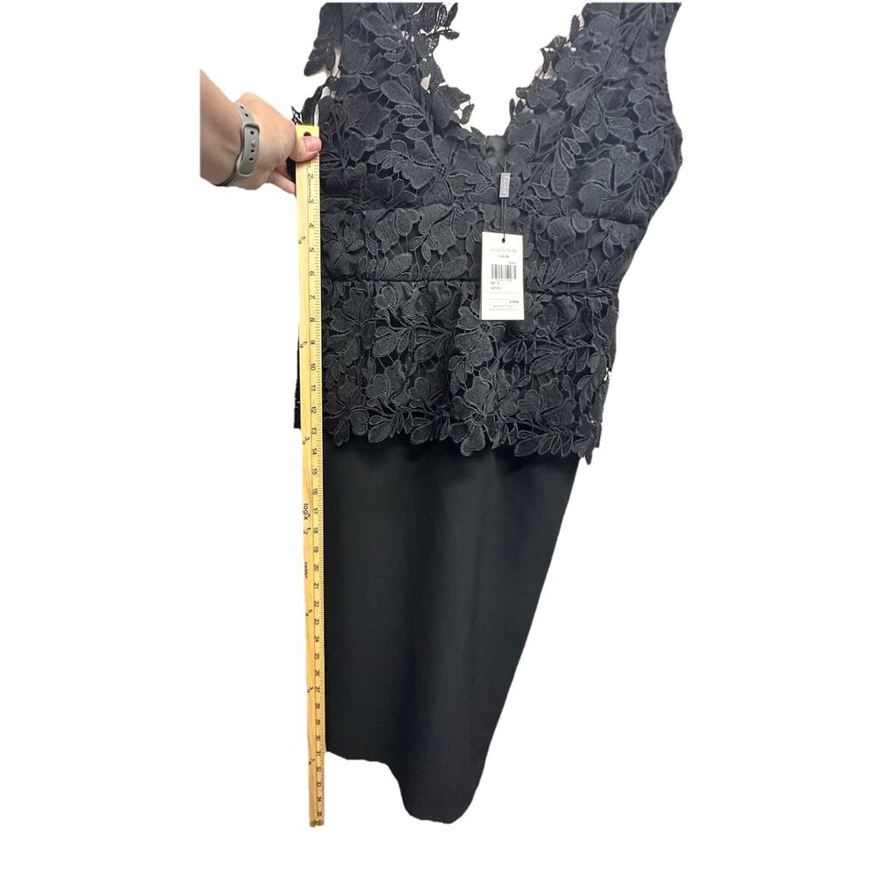 Bardot Womens Size 12 Valencia Lace Dress Black Party Cocktail Dress NWT - Picture 9 of 15